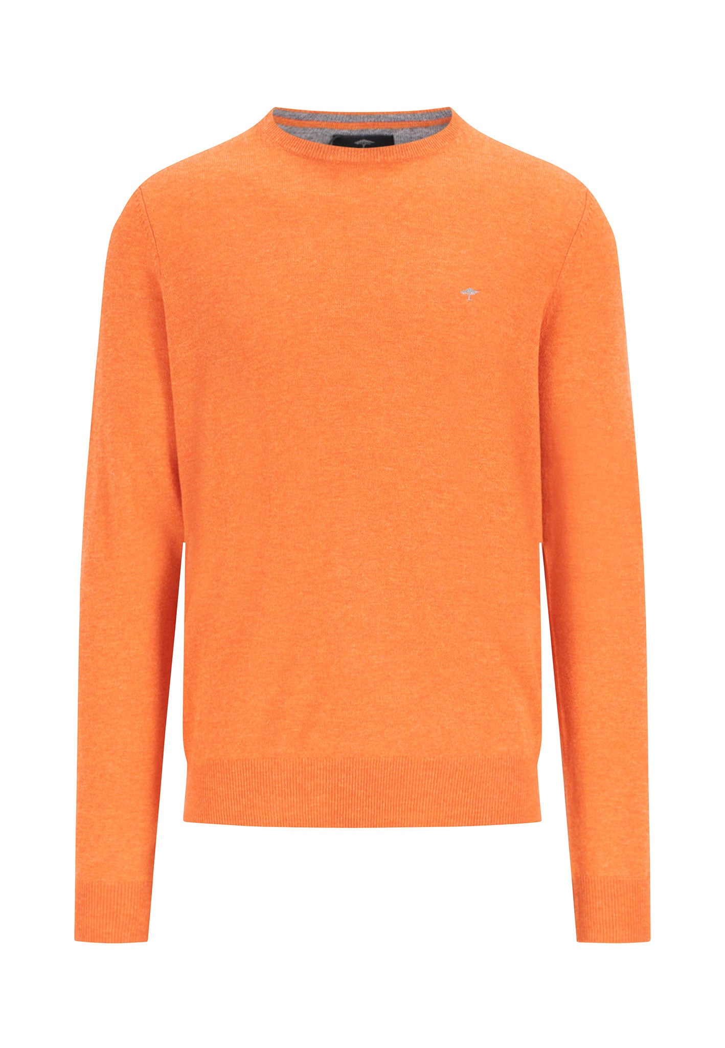 FYNCH-HATTON Pullover Baumwoll-Kaschmir Mix - Rundhals Basic