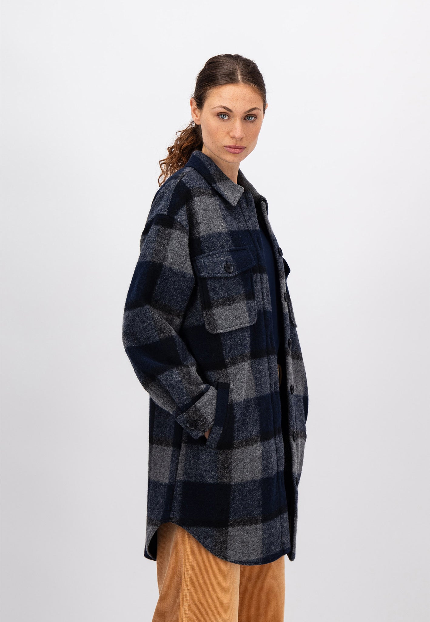 Checked overshirt jacket FYNCHHATTON Offizieller Online Shop