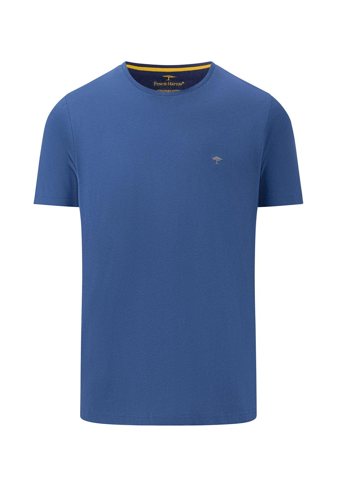 Offizieller FYNCH-HATTON neck t-shirt crew Shop Online Basic | –