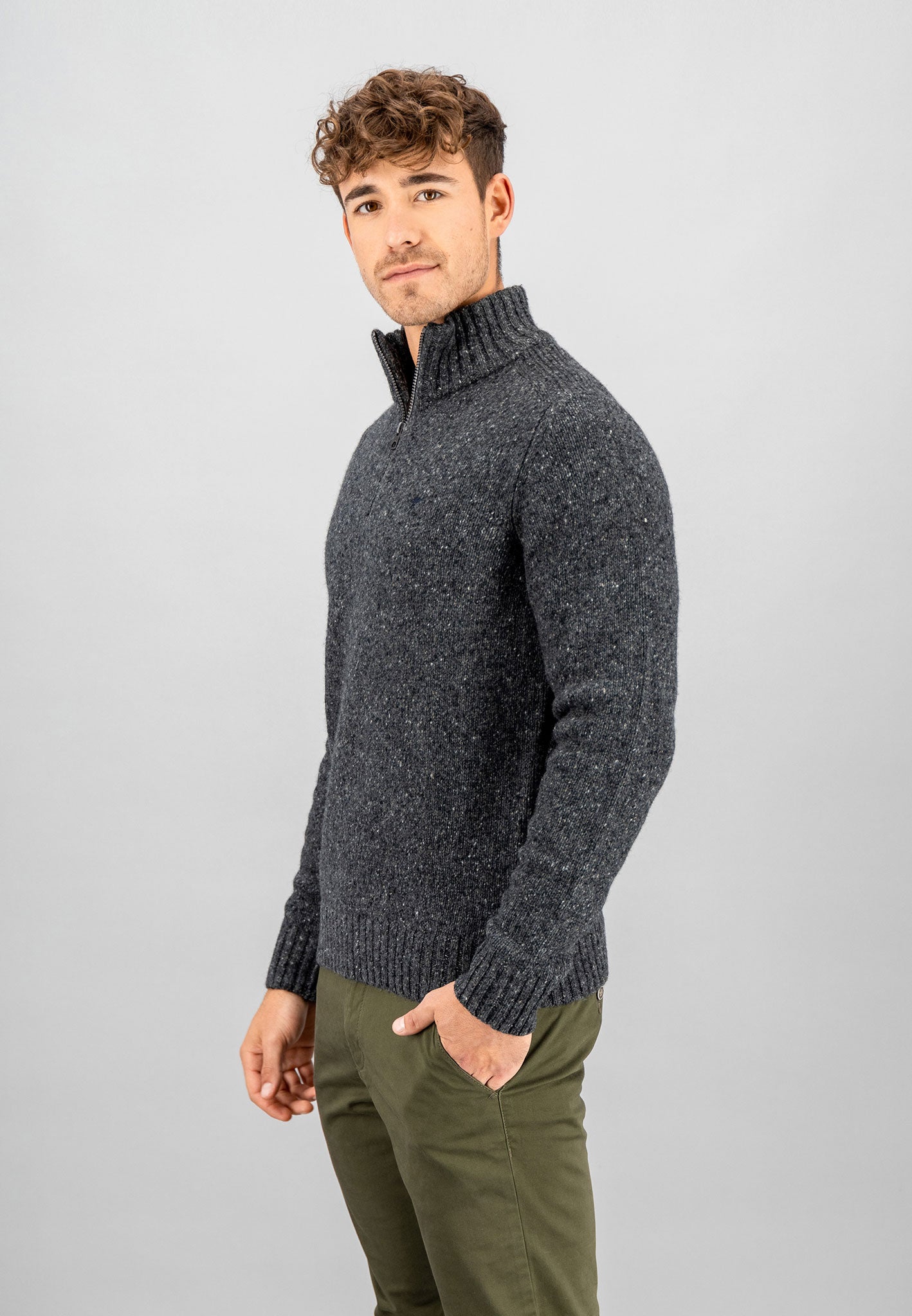 Donegal knit troyer – FYNCH-HATTON | Offizieller Online Shop