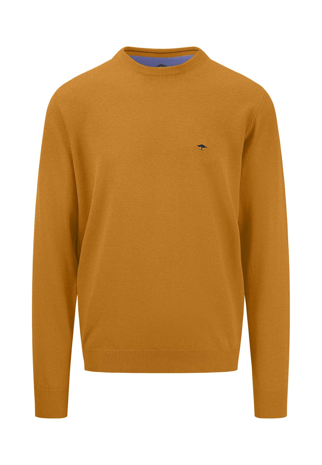 FYNCH-HATTON Fijn gebreide trui met ronde hals, Donkerblauw, 3XL FYNCH-HATTON Fijn gebreide trui met ronde hals, Donkerblauw, 3XL