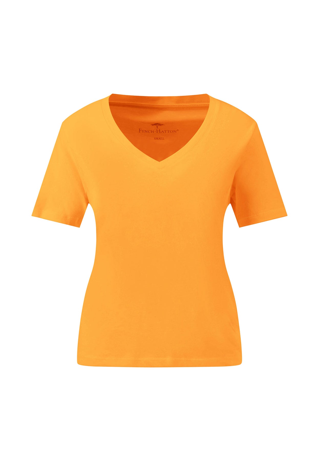 T-Shirt mit V-Ausschnitt Online Offizieller FYNCH-HATTON | – Shop