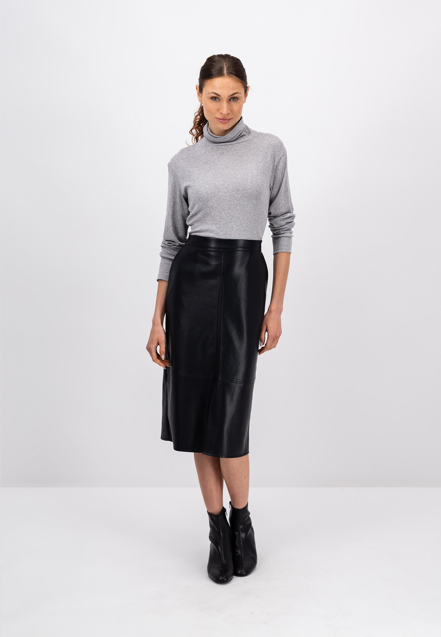 Next leather clearance look skirt