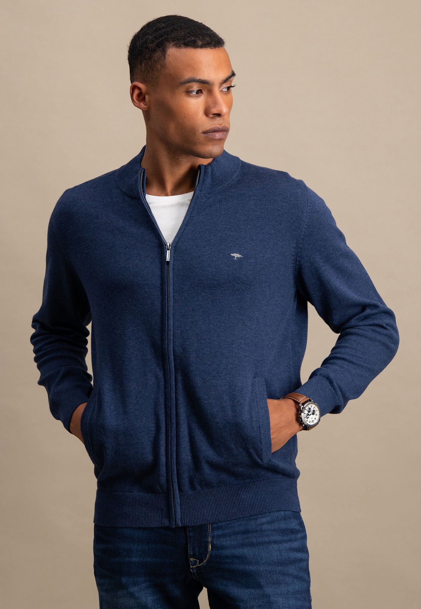 F387TCFUFU121212-1830CM F387TCFUFU1212121830CM パーカー・ハネフィン日本(株) Parker グローバルコアホース HD店 Cardigan made of fine cotton \u2013 FYNCH-HATTON | Offizieller Online Shop