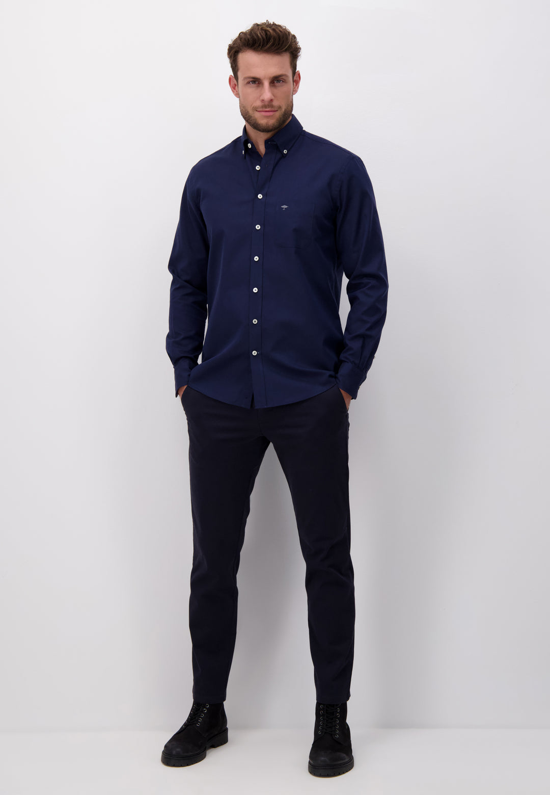 Shop – | FYNCH-HATTON Offizieller Online Hemd aus weicher Baumwolle FYNCH-HATTON Oxford