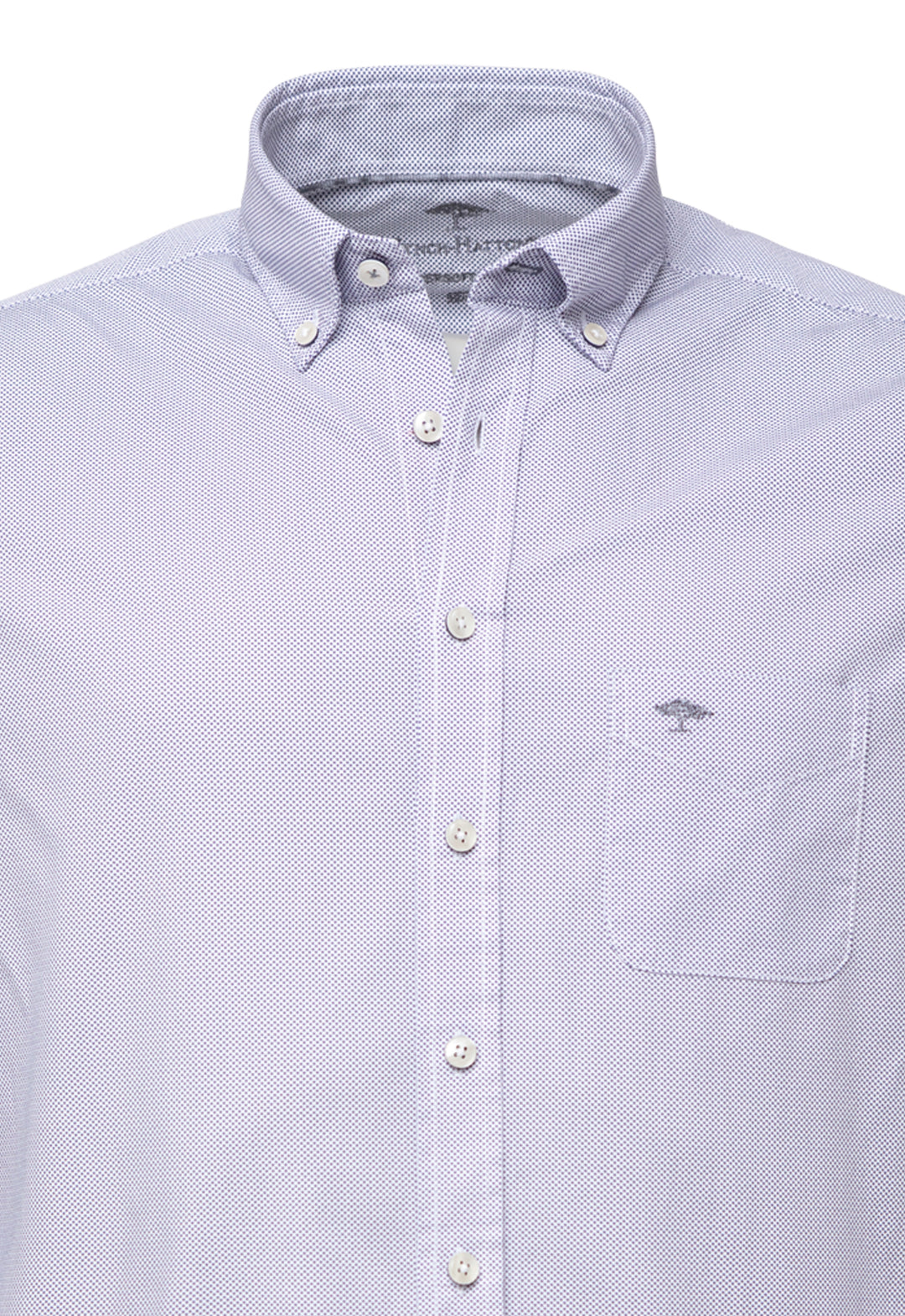 Cotton shirt with button-down collar – FYNCH-HATTON | Offizieller Online  Shop