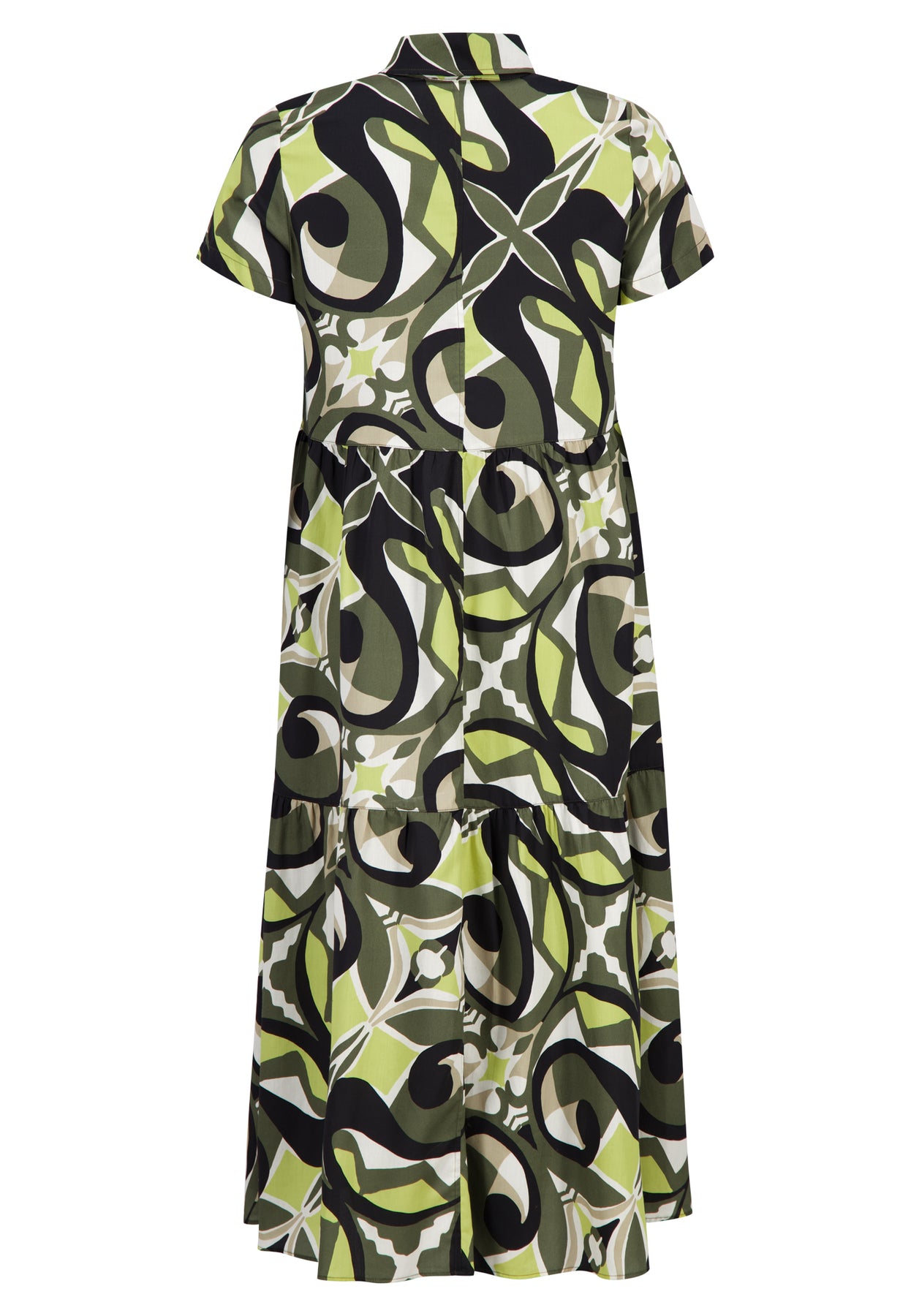 Maxi dress with all-over print – FYNCH-HATTON | Offizieller Online Shop